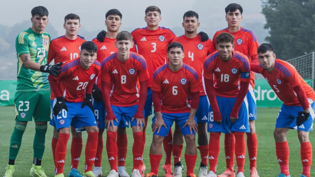 La Roja sub 20 presentó nomina para amistosos frente a Argentina previos al Sudamericano