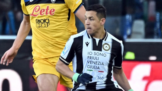 Udinese de Alexis Sánchez recibe a Atalanta por la fecha 20 de la Serie A