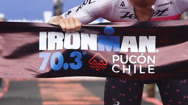 El desarrollo del Ironman 70.3 de Pucón 2025