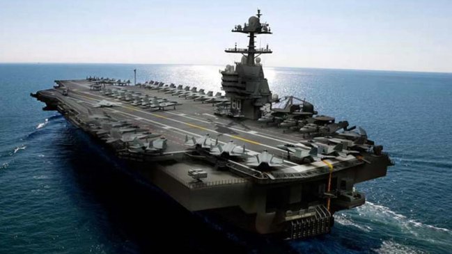 EEUU bautizó dos nuevos portaaviones en honor a Clinton y Bush hijo