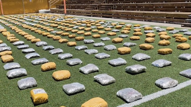 OS-7 incautó más de 1.800 kilos de marihuana en la Provincia de El Loa