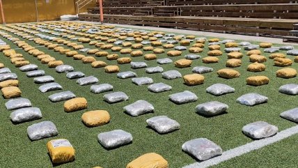   OS-7 incautó más de 1.800 kilos de marihuana en la Provincia de El Loa 