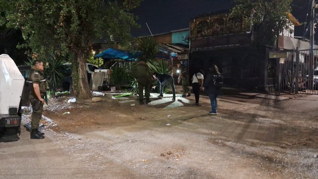 Hombre murió tras ser atacado a disparos en La Pintana