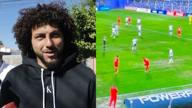 Maximiliano Falcón vio por televisión el triunfo de Colo Colo ante Huracán