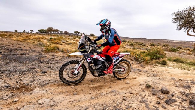 Tomás de Gavardo cumplió con las expectativas de terminar el Dakar