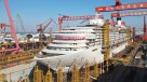 China completó estructura principal de su segundo gran crucero