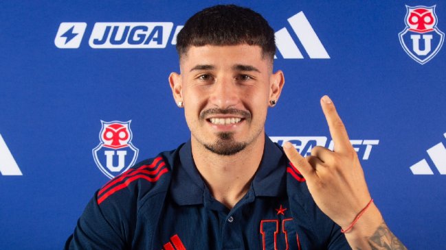 U. de Chile oficializó a Nicolás Fernández como su nuevo jugador