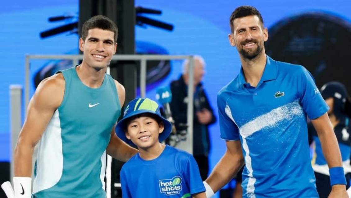 Novak Djokovic y Carlos Alcaraz se ven las caras en Australia