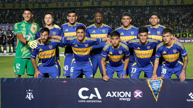 Carlos Palacios debutó como titular en Boca Juniors con triunfo por goleada en Copa Argentina