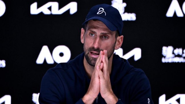 Djokovic deslizó que jugó su último Abierto de Australia