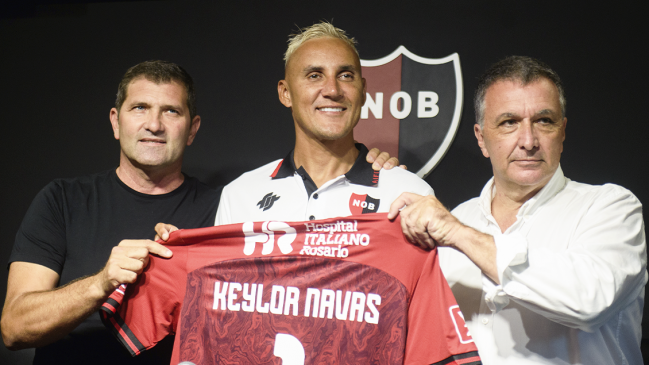 Keylor Navas en su llegada a Newell's: El presidente me dio confianza para venir