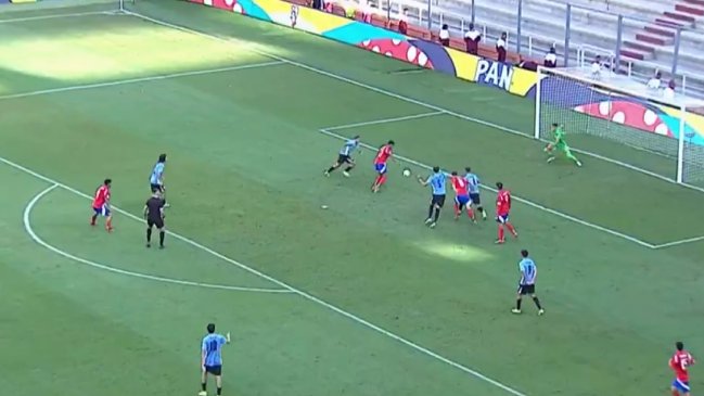[VIDEO] La Roja Sub 20 reaccionó y Emiliano Ramos logró empatar ante Uruguay en el Sudamericano