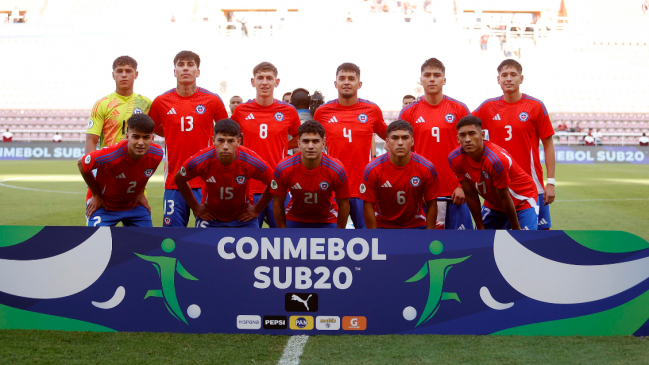 ¿Cuándo y dónde ver el duelo entre Chile y Perú en el Sudamericano Sub 20?