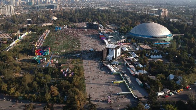 ¿Lollapalooza al Parque O'Higgins? Alcalde Mario Desbordes se reunió con productora a cargo