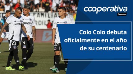   Cooperativa Deportes: Colo Colo debuta oficialmente en el año de su centenario 