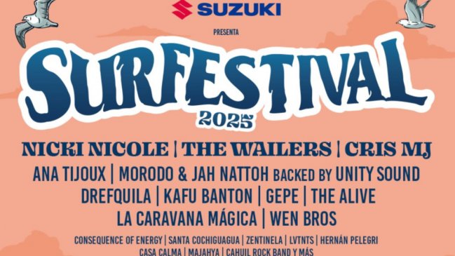 ¡The Wailers, Nicki Nicole y Cris MJ llegan a Surfestival!