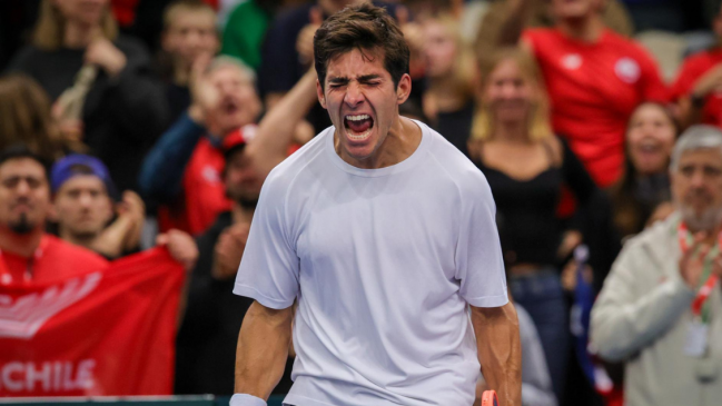 Cristian Garin se impuso a Alexander Blockx y emparejó la serie ante Bélgica en Copa Davis