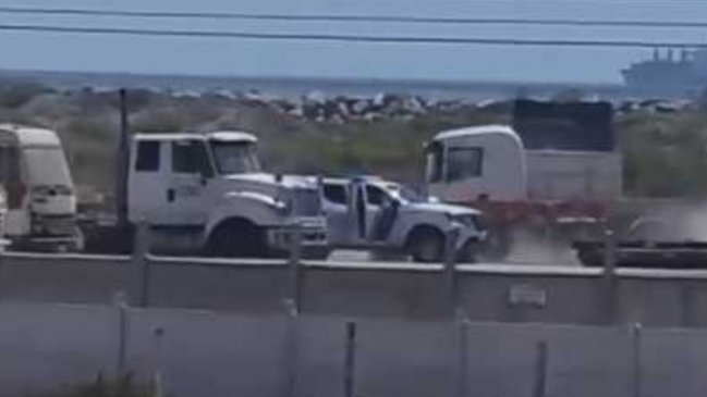 Policía Marítima abatió a camionero tras intento de atropello en San Antonio