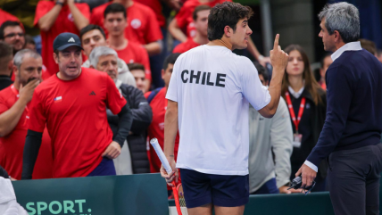  Garin fue penalizado por negarse a jugar ante Zizou Bergs y Bélgica se quedó con la serie  