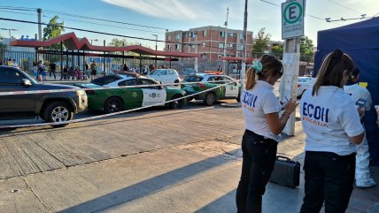  Hombre murió baleado en plena vía pública de Lo Prado  