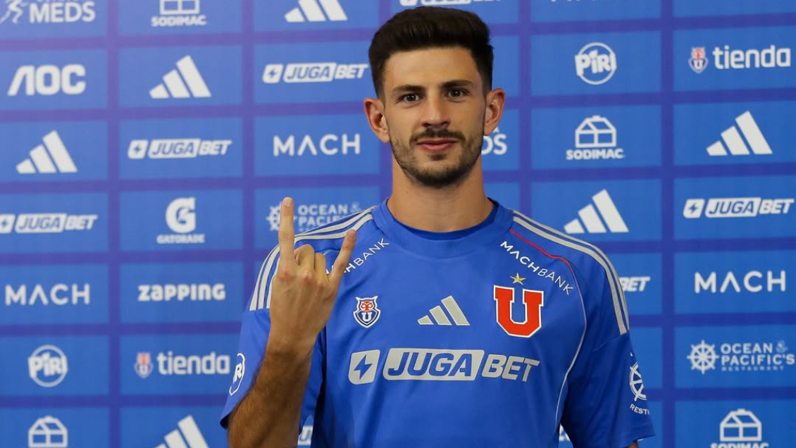 Di Yorio se puso la camiseta de la U: 