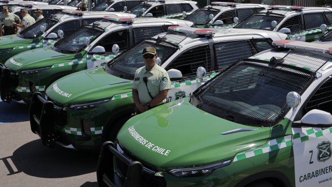 Biobío: Vehículos policiales entregados hace más de un mes no se han usado