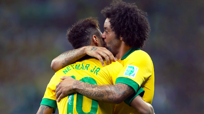 Neymar elogió a Marcelo como 