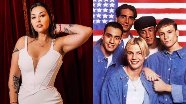 Denisse Malebrán relató desconocida anécdota con integrante de Backstreet Boys