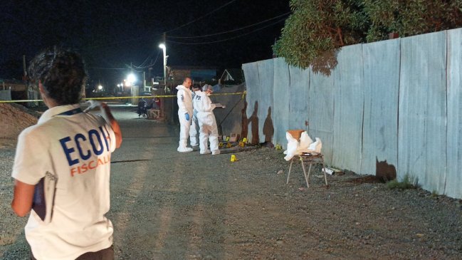 Joven murió apuñalado y baleado en Batuco