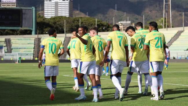 Brasil sacó pasaje para el Mundial Sub 20 en Chile tras vencer a Paraguay