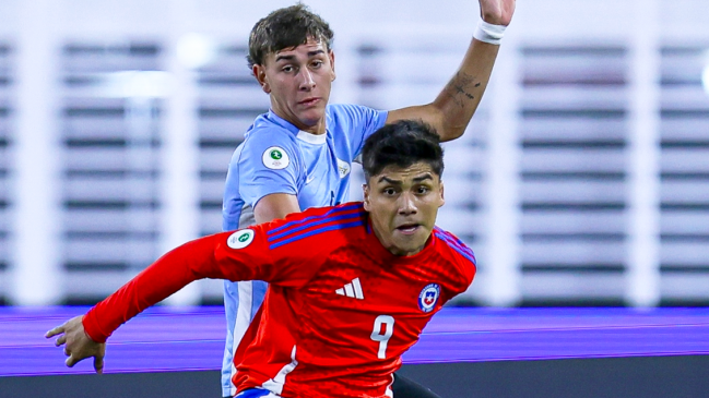 La Roja enfrenta a Uruguay en el hexagonal del Sudamericano Sub 20