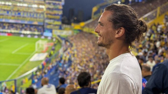 Zverev asistió al partido de Boca y quedó encantado: Nunca antes había experimentado semejante ambiente