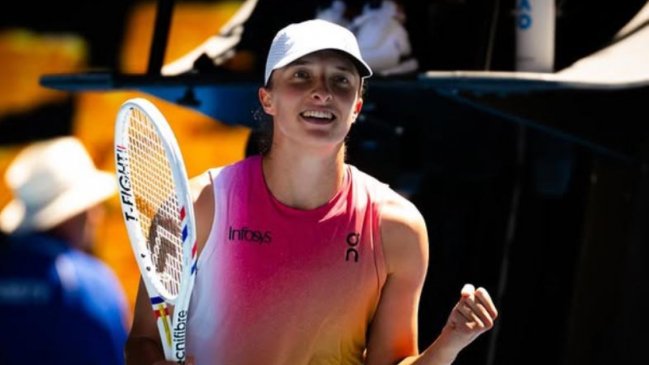 Iga Swiatek pasó a semifinales en el WTA de Doha tras vencer a Elena Rybakina