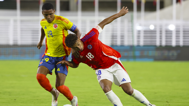 Colombia hundió a La Roja en el Sudamericano sub 20 y selló su paso al Mundial