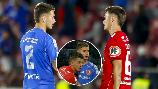 El comentado cara a cara de los mellizos Calderón en el U. de Chile vs. Ñublense