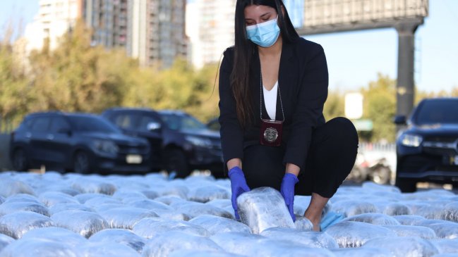 Megaoperativo antidroga en Chile: 11 detenidos, entre ellos un funcionario de Gendarmería