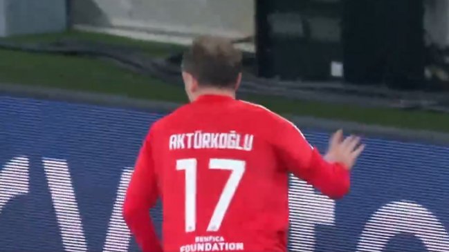 [VIDEO] Akturkoglu abrió el marcador para Benfica ante AS Mónaco