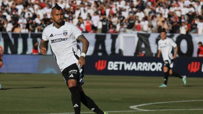 Arturo Vidal volvió a las prácticas y es opción para duelo de Colo Colo con O'Higgins