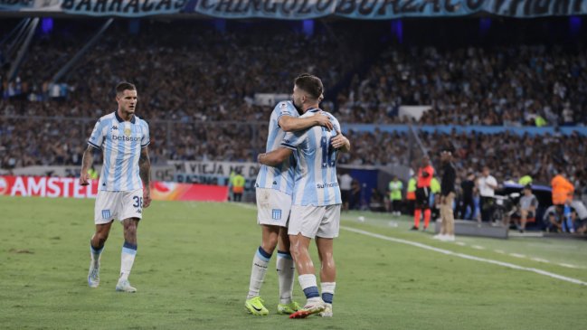 Racing de Arias y Botafogo disputan la ida de la Recopa Sudamericana