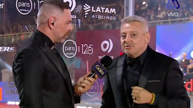 Juan Manuel Astorga y su sincera confesión en la Gala de Viña tras quedar sin pantalla: 