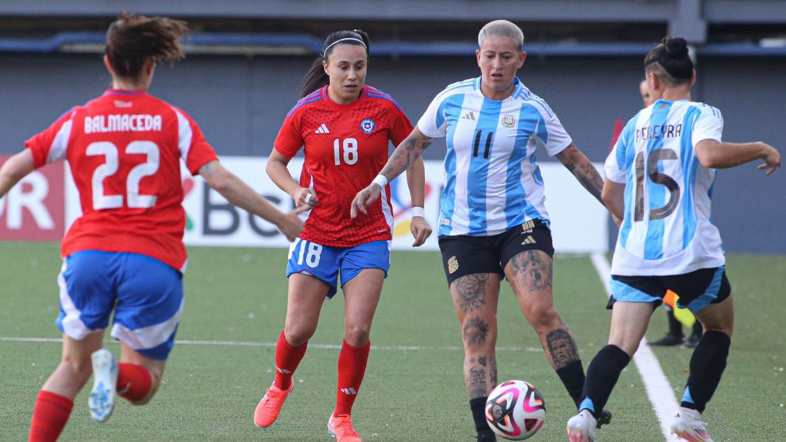 Chile cayó ante Argentina en amistoso femenino