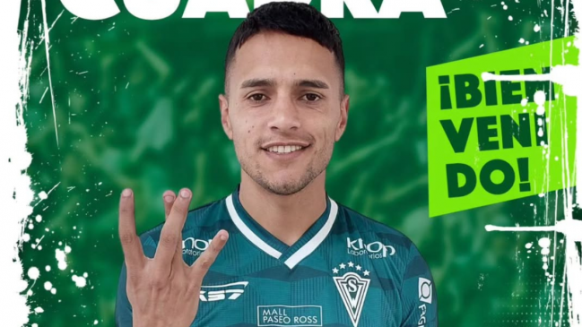 Santiago Wanderers anunció el fichaje de Maximiliano Cuadra