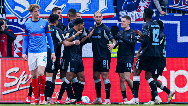 B. Leverkusen retomó los festejos en la Bundesliga tras vencer a Holstein Kiel