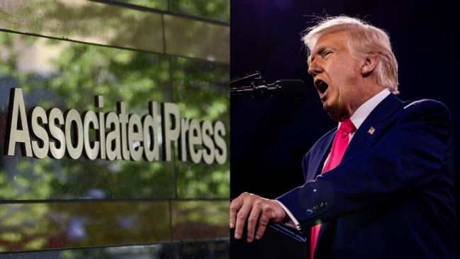 Vetada por Trump, Associated Press respondió con demanda
