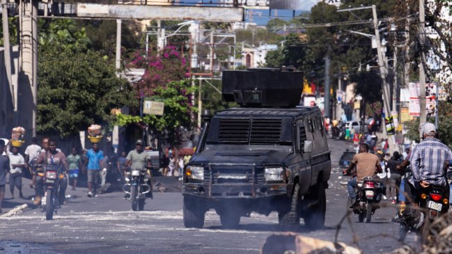 Haití: Oficial de la Fuerza Multinacional de Apoyo murió baleado en enfrentamientos
