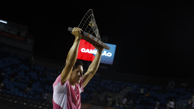 Sebastián Báez se transformó en el primer bicampeón del ATP de Río