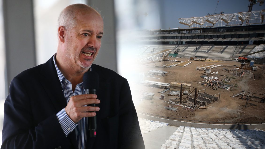 Tagle aclaró que suspensión de obras del Claro Arena es parcial: La construcción se sigue ejecutando