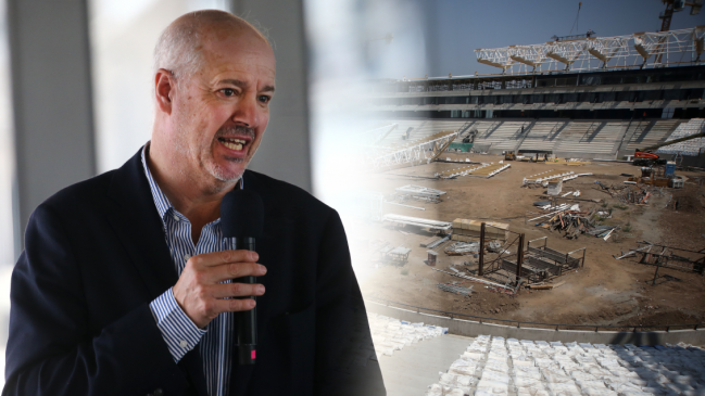Tagle aclaró que suspensión de obras del Claro Arena es parcial: La construcción se sigue ejecutando