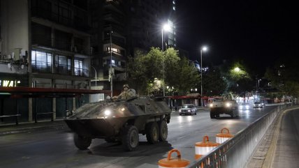 Militares se desplegaron durante el toque de queda por corte masivo de luz