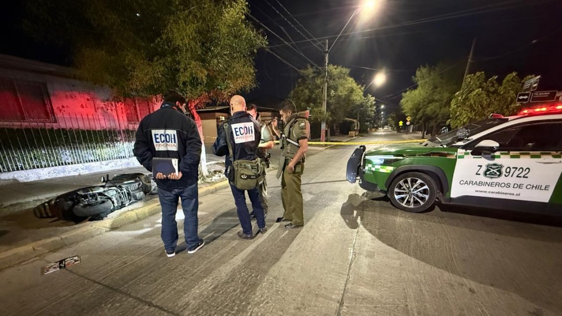 Hombre murió tras ataque a disparos en Lo Espejo